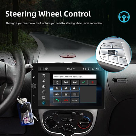 10.4 Inch Vertical Screen Android Navigation With Wireless Carplay & Backup Camera