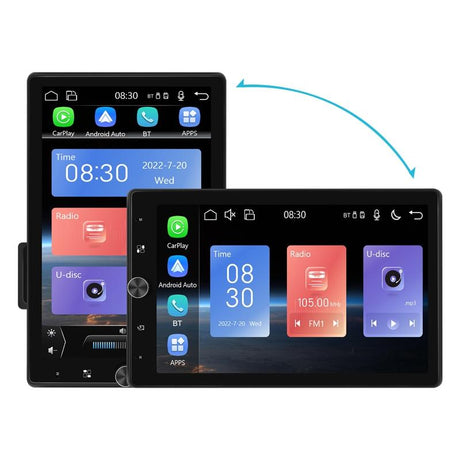 10.4 Inch Vertical Screen Android Navigation With Wireless Carplay & Backup Camera