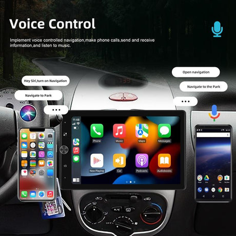 10.4 Inch Vertical Screen Android Navigation With Wireless Carplay & Backup Camera