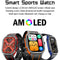 2.06 Inch Bt5.3 Ip68 Sport Smart Watch Bluetooth Call / Message / Health - Orange