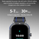 2.06 Inch Bt5.3 Ip68 Sport Smart Watch Bluetooth Call / Message / Health - Orange