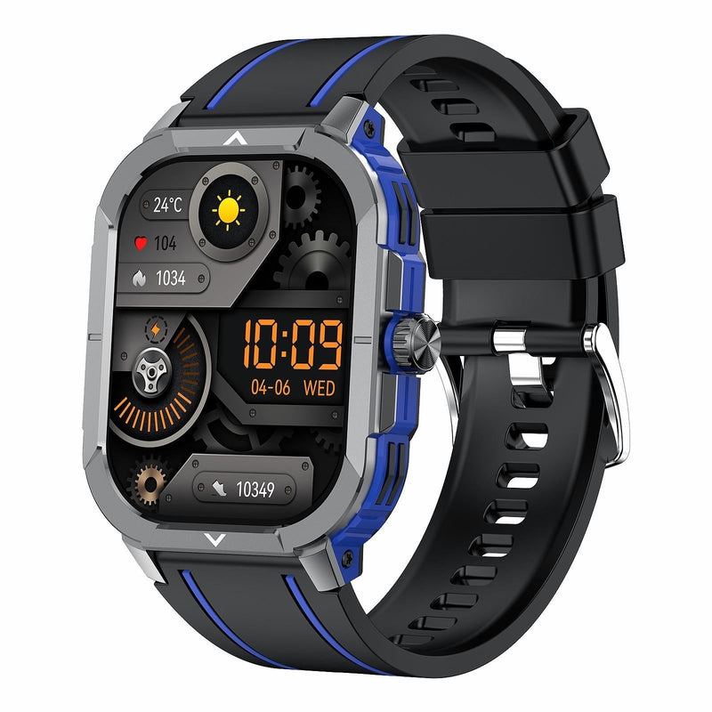 2.06 Inch Bt5.3 Ip68 Sport Smart Watch Bluetooth Call / Message / Health - Orange