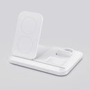 15W 3 In 1 Foldable Wireless Charger - Black