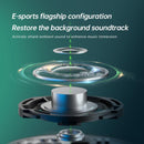 Wireless Bluetooth Game Earphones with Noise Reduction - H2s Pro - Black