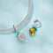 925 Sterling Silver Mango Bracelet Pendant
