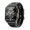 Ip68 Waterproof Bluetooth Smart Watch Health Monitor - Black