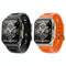 Ip68 Waterproof Bluetooth Smart Watch Health Monitor - Black