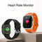 Ip68 Waterproof Bluetooth Smart Watch Health Monitor - Black