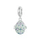 925 Sterling Silver Easter Egg Diy Pendant