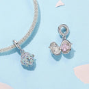 925 Sterling Silver Easter Egg Diy Pendant