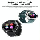 Waterproof Smart Watch With Heart Rate And Sleep Monitoring - Ip68 - Black