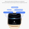 1.83 Inch Bt5.2 Smart Sport Watch Support Sleep / Heart Rate / Blood Oxygen / Temperature / Heart Sugar / Blood Pressure Health Monitor - Black