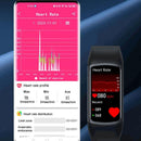 Smart Bracelet With Bluetooth Calling And Blood Oxygen Monitoring - Hd Tft Display - Black