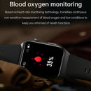 1.91 Inch Waterproof Ecg Smart Watch With Silicone Band Ip68 - Black