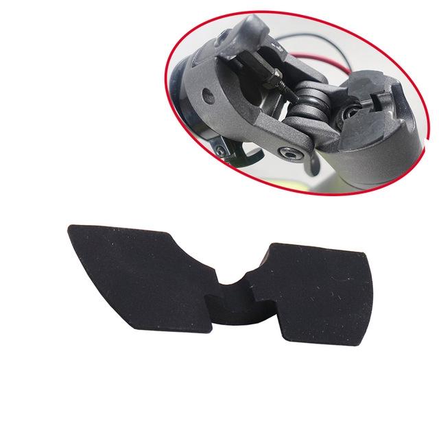 3-piece Shockproof Rubber Dampers for Xiaomi M365 Scooter - Black