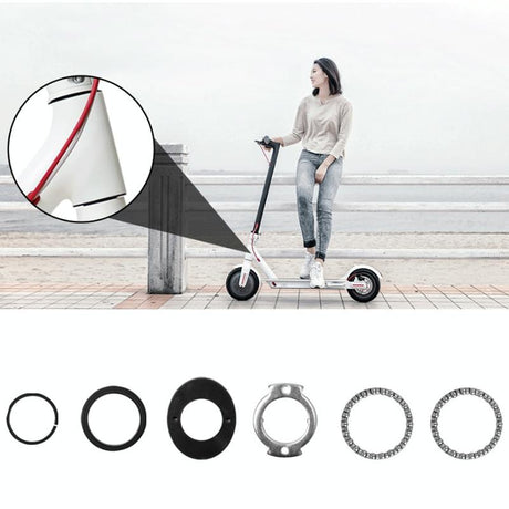 6-piece Electric Scooter Wrist Kit for Xiaomi Mijia M365 / Pro - Black