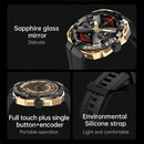 Smart Watch With Heart And Blood Monitoring Colour Screen - Black