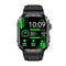 2.01 Inch Screen Silicone Strap 10M Waterproof Smart Watch Support Flashlight / Bluetooth Call / Hrv Black