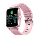 1.44 Inch Ip67 Waterproof Smart Watch With Hd Touch Screen - Pink