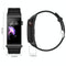 1.5 Inch Silicone Band Earphone Detachable Ip68 Waterproof Smart Watch Support Bluetooth Call - Black