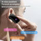 1.5 Inch Silicone Band Earphone Detachable Ip68 Waterproof Smart Watch Support Bluetooth Call - Black