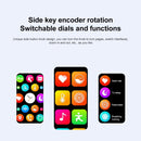 1.5 Inch Silicone Band Earphone Detachable Ip68 Waterproof Smart Watch Support Bluetooth Call - Black
