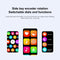 1.5 Inch Silicone Band Earphone Detachable Ip68 Waterproof Smart Watch Support Bluetooth Call - Black