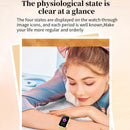 1.13 Inch Women's Smart Watch With Colour Screen & Health Tracking - Gold