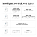 Black Yj77 Bluetooth 5.2 Ear-mounted Bone Conduction Headset for Left Ear - Left Ear Black