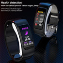 1.08 Inch Waterproof Smart Watch With Bluetooth Call - Black