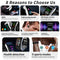 1.08 Inch Waterproof Smart Watch With Bluetooth Call - Black