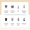 Smart Silicone Screen Watch - Black
