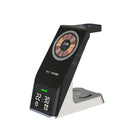 15W 6 In 1 Magnetic Wireless Charger With Clock For Iwatch / Airpods