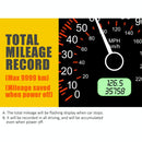 4.5 Inch Hud Car Gps Speed Meter With Overspeed Alarm Mileage Altitude Clock Black