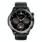 1.39 Inch Ip67 Waterproof Leather Band Smart Watch Supports Bluetooth Call / Blood Oxygen / Body Temperature Monitoring - Black