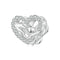 925 Sterling Silver Infinity Love Bracelet With Heart Beads