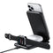 15W 3 In 1 Foldable Wireless Charger For Iphones Iwatchs Airpods - Black