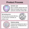 925 Sterling Silver Platinum Plated Heart Shaped Beads Bracelet