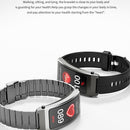 Sleep Oxygen Monitoring Smart Bracelet - Black