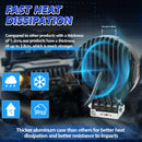 14W 9 - 30V Floodlight Mixed Luminous 4 Inch Round Work Light With Wire Set