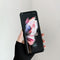 Aluminum Foldable Phone Case for Samsung Galaxy z Fold 4 - Red