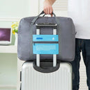 Foldable Nylon Travel Bag For Women And Men - Large Capacity - Green