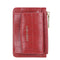 Multifunctional Crocodile Card Holder With Zipper Small Coin Purse - Yellow
