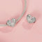 925 Sterling Silver Diy Love Beads & Platinum