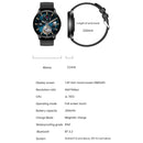 1.43 Inch Bt5.0 Ip67 Sport Smart Watch Support Bluetooth Call / Message Notification / Heart Rate / Blood Pressure Health Monitor - Black