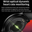 1.43 Inch Bt5.0 Ip67 Sport Smart Watch Support Bluetooth Call / Message Notification / Heart Rate / Blood Pressure Health Monitor - Black