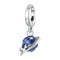 925 Sterling Silver Openable Travel Pendant