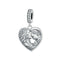 925 Sterling Silver Love Heart Diy Beads