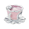 925 Sterling Silver Flower Beaded Bracelet For Coffee Lovers