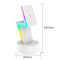 3 In 1 Rgb Light Magnetic Phone Holder With Wireless Charging - White